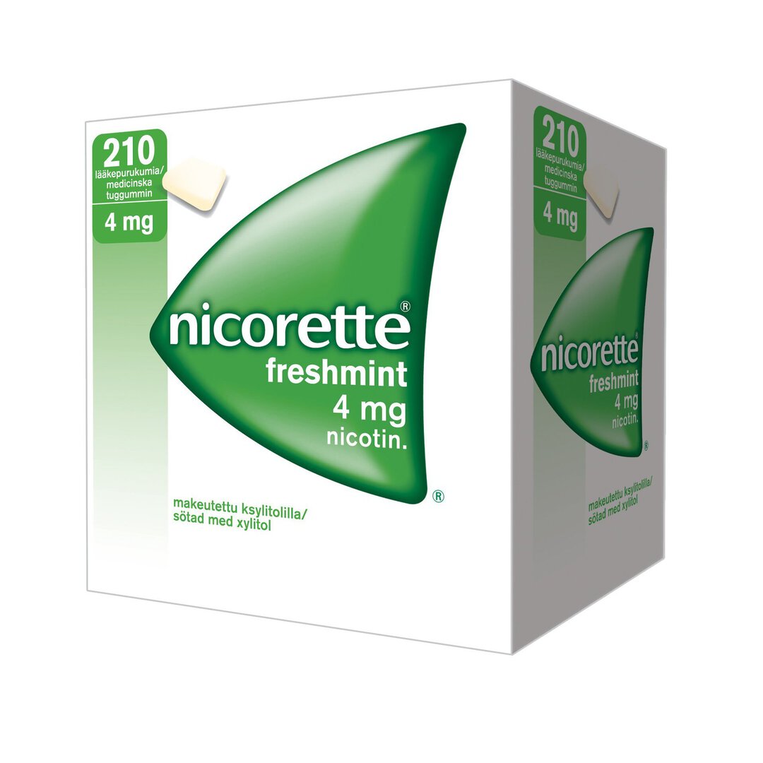 Nicorette Freshmint 4 mg - eri kokoja