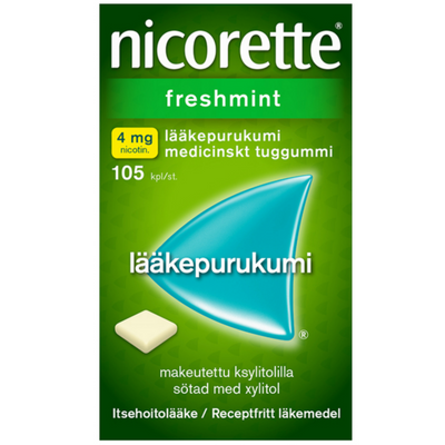 Nicorette Freshmint 4 mg - eri kokoja