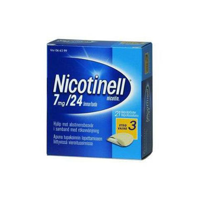 NICOTINELL 7 mg/24 h - eri kokoja