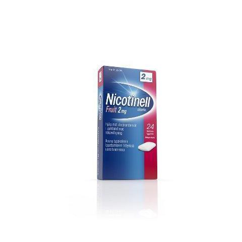 NICOTINELL FRUIT 2 mg - eri kokoja