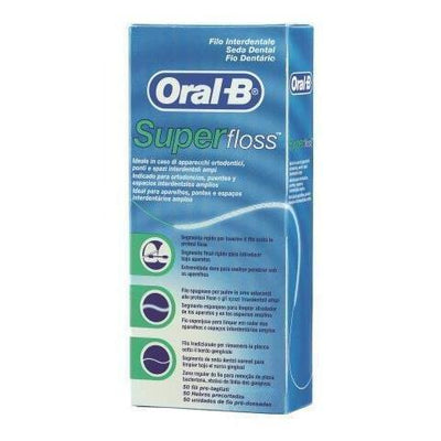 Oral-B Superfloss erikoishammaslanka 50 kpl