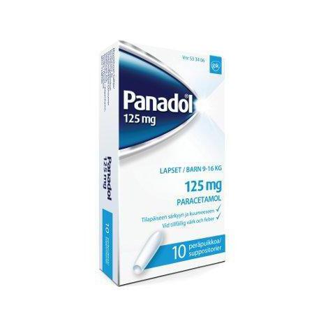 Panadol 125 mg -peräpuikot 10 kpl