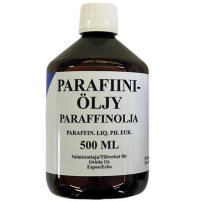 Parafiiniöljy - eri kokoja