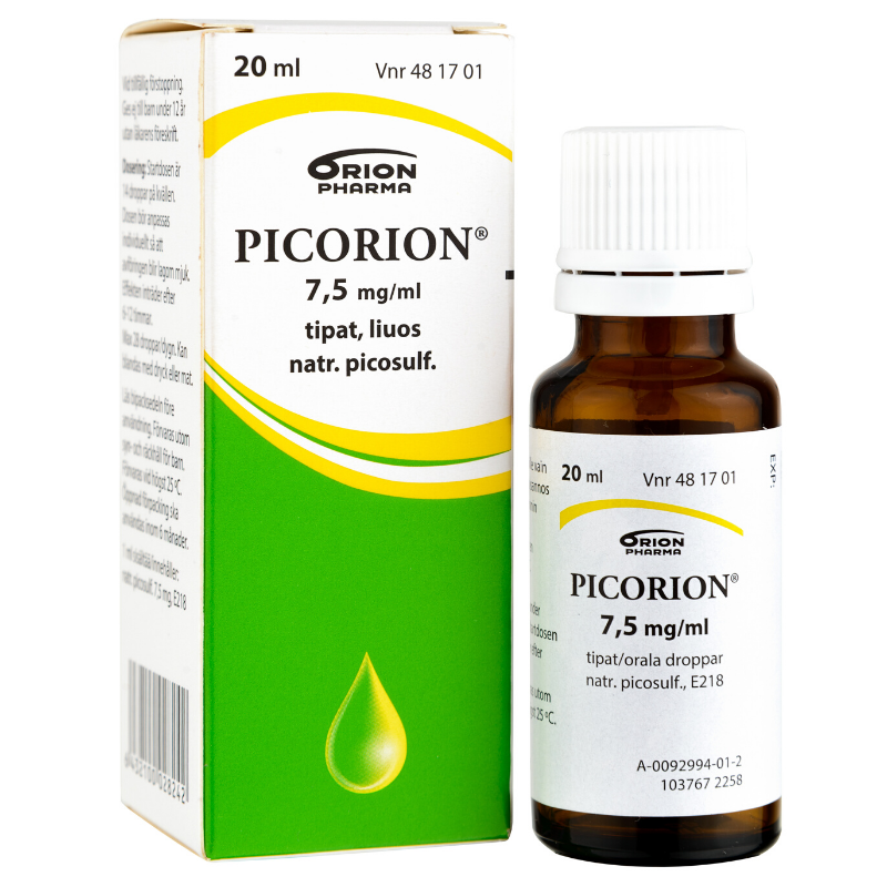 PICORION  7,5 mg/ml tipat ummetuksen hoitoon 20 ml
