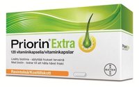 Priorin Extra -hiusravinne 60 tai 120 kapselia