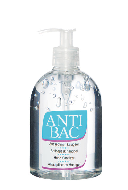 Antibac desinfioiva käsigeeli - eri kokoja