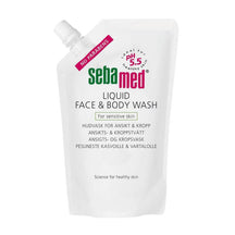 SEBAMED LIQUID FACE & BODY WASH 1000 ml täyttöpussi