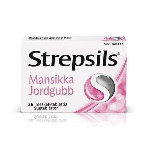STREPSILS MANSIKKA imeskelytabletti -eri kokoja