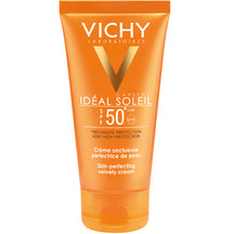 Vichy Ideal Soleil Velvety Cream -aurinkosuoja kasvot SPF50+