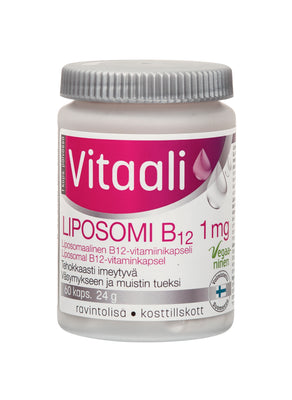 Vitaali Liposomi B12 1 mg 60 kaps.