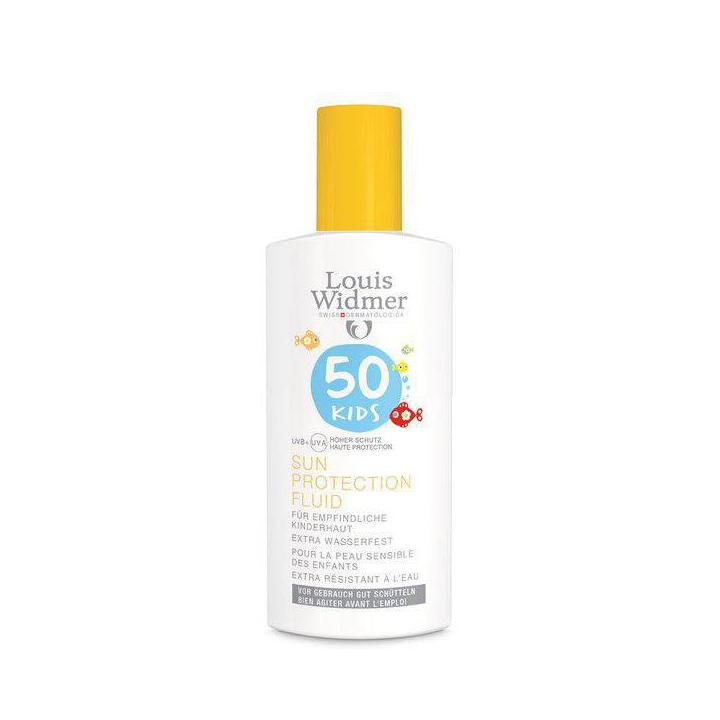 Louis Widmer- Kids Sun Protection Fluid 50 -Hajusteeton
