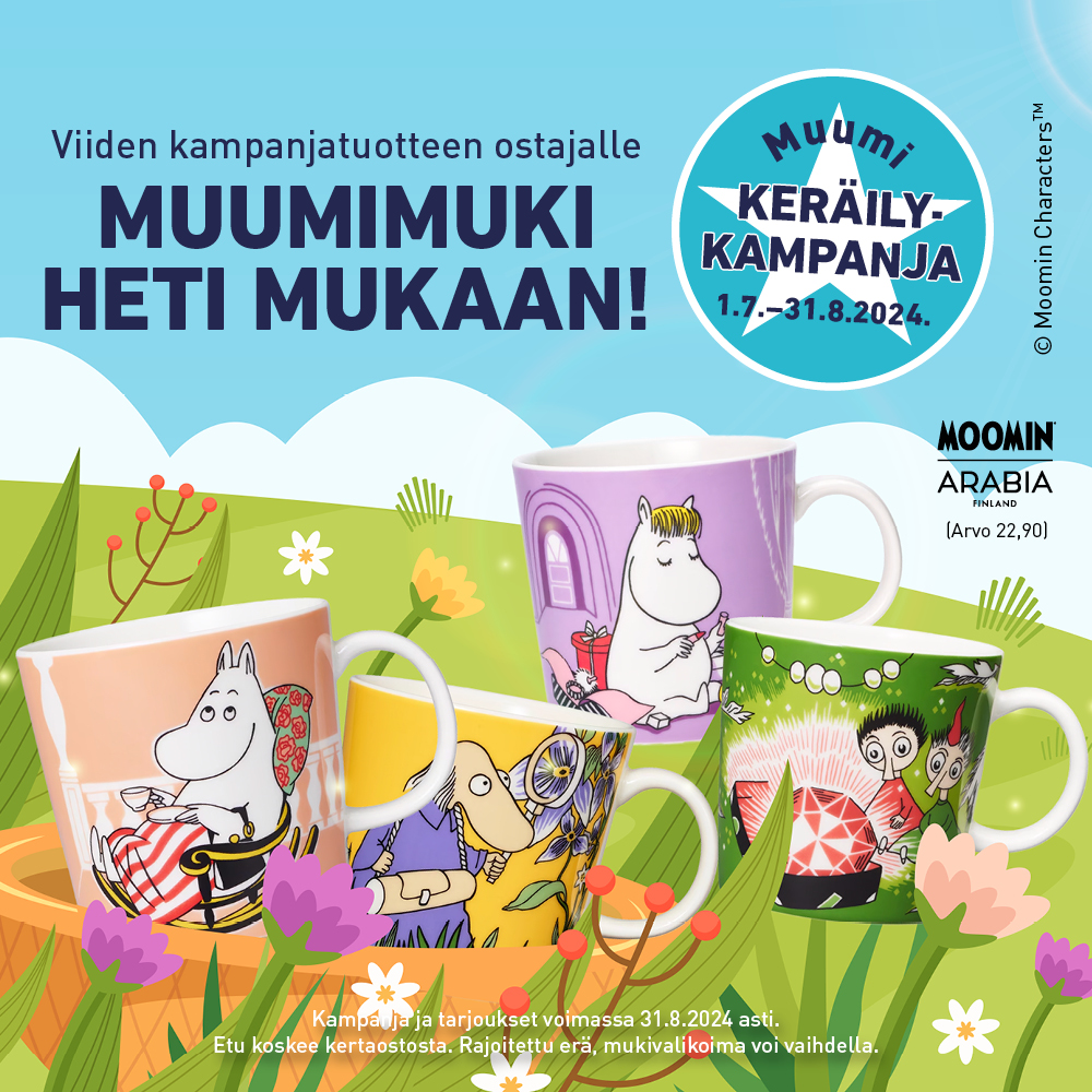 Palkinnot - MUUMIMUKIKAMPANJA