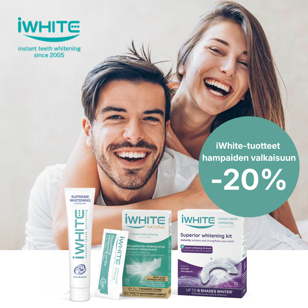 iWhite-tuotteet -20%