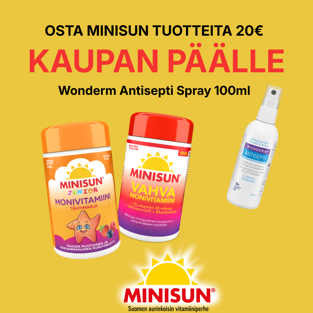 Minisun -vitamiinikampanjan palkinto