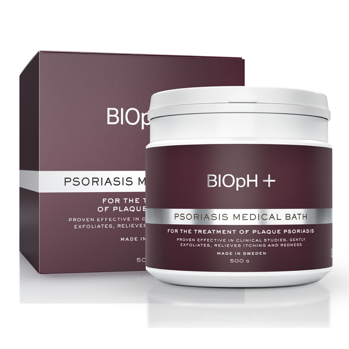 BIOpH+ Psoriasis Medical Bath Hoitava kylpy/haude 500 g