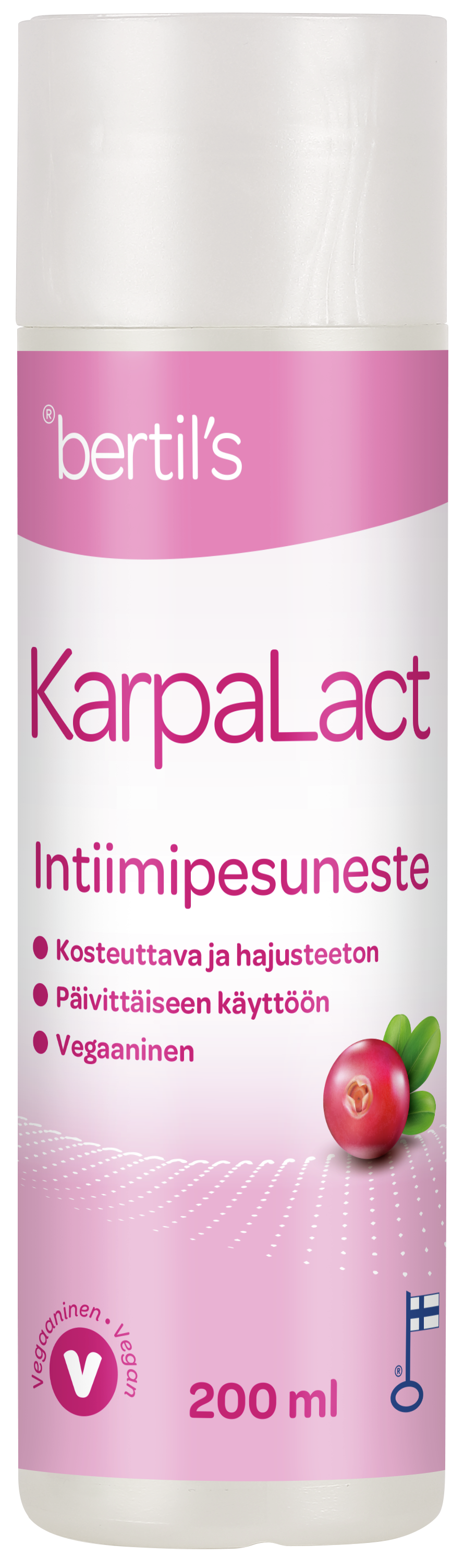 KarpaLact Intiimipesuneste + Elivo kasvovesi kaupan päälle