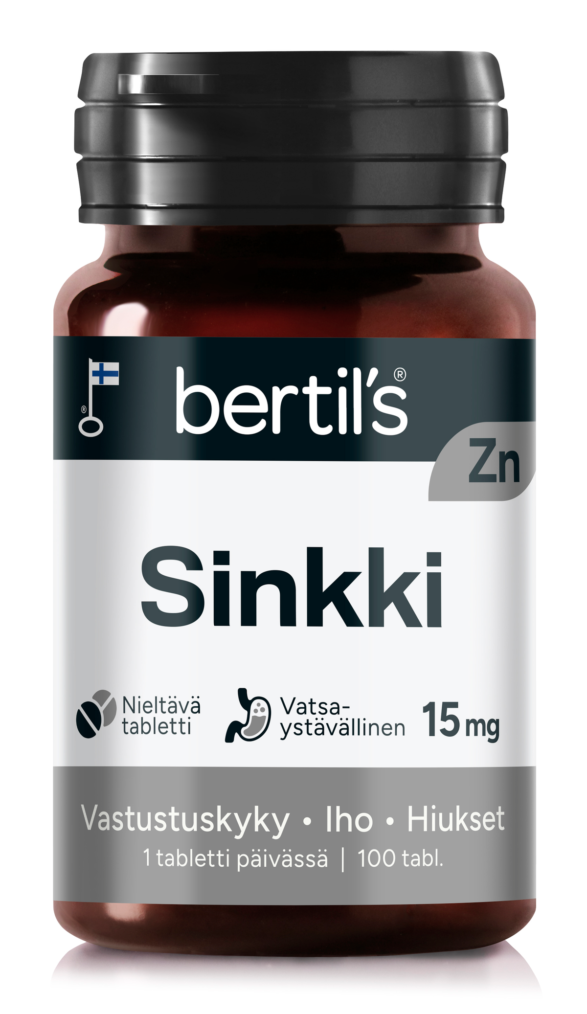 Bertil's Kelasin Sinkki 15 mg