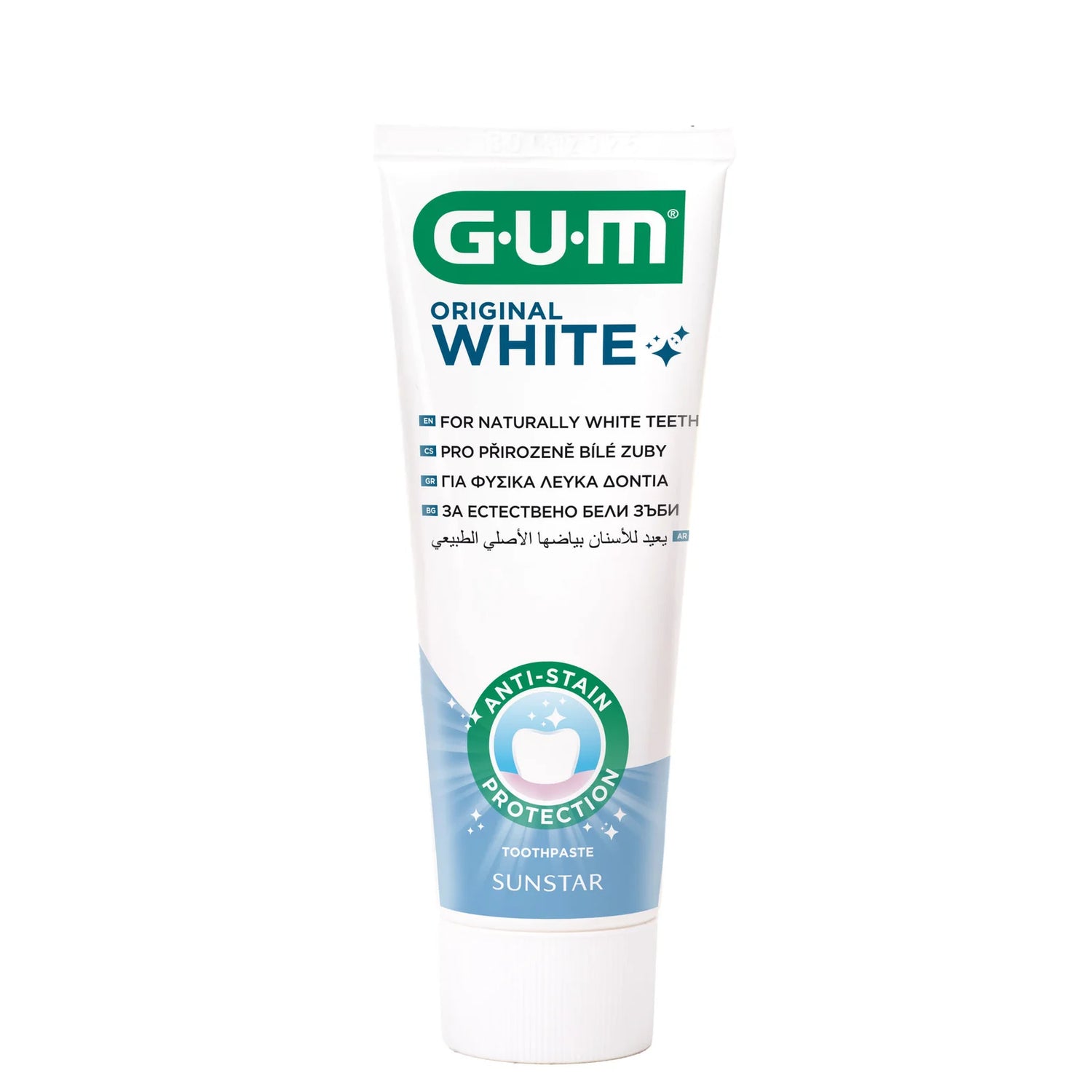 Gum Original White valkaiseva fluorihammastahna 75 ml