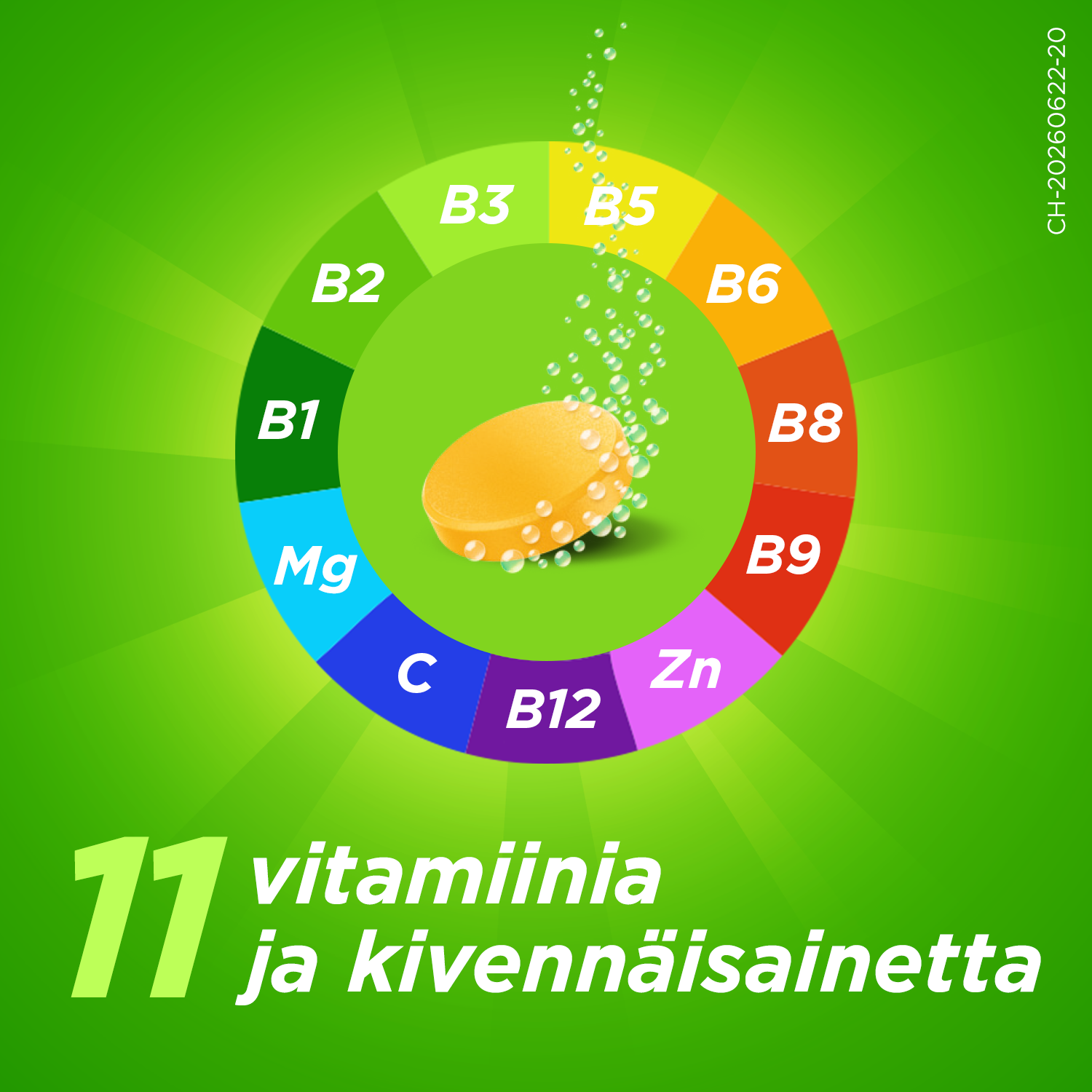Berocca Energy Mango - 45 poretablettia