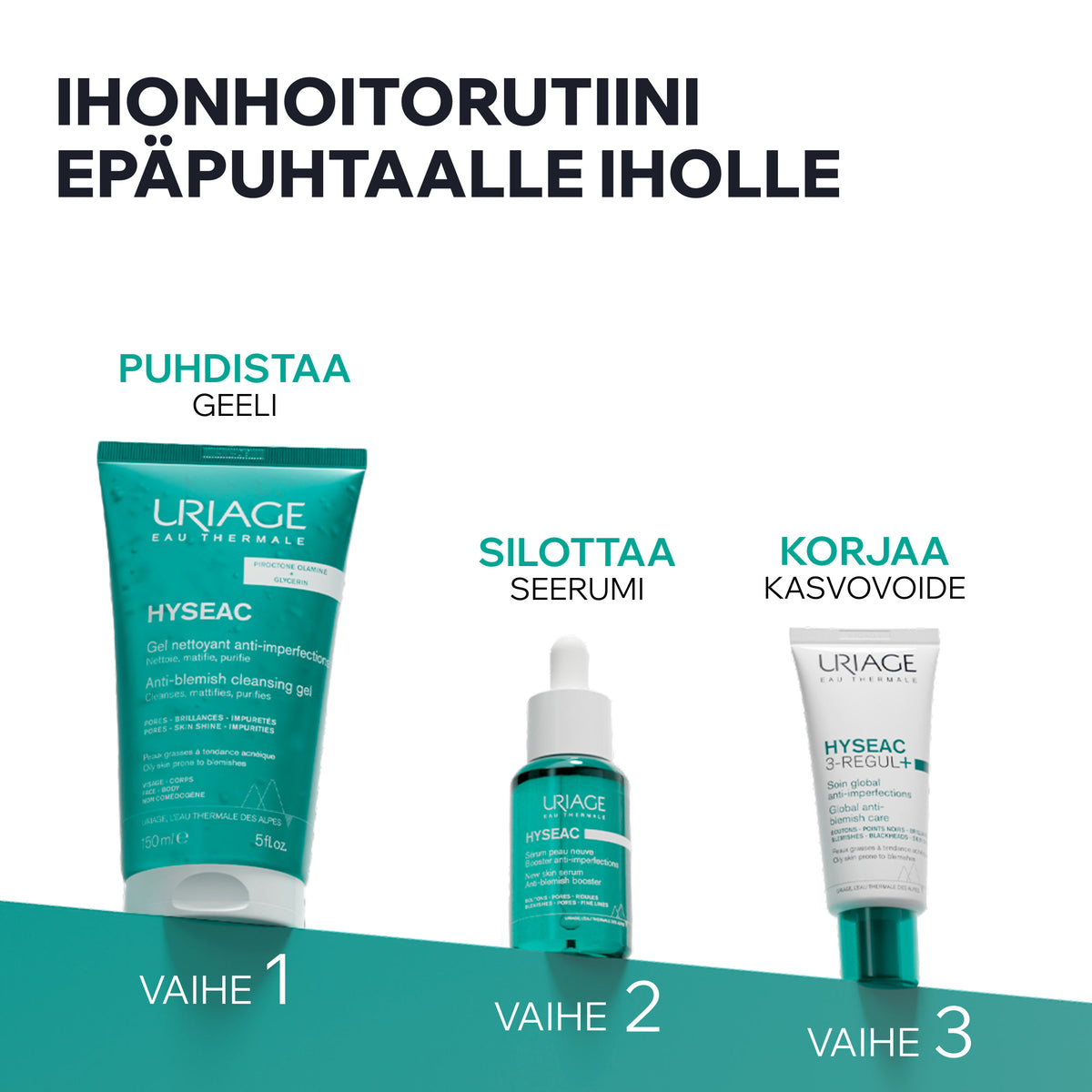 Uriage Hyseac 3-Regul+ Anti-Blemish Global Care