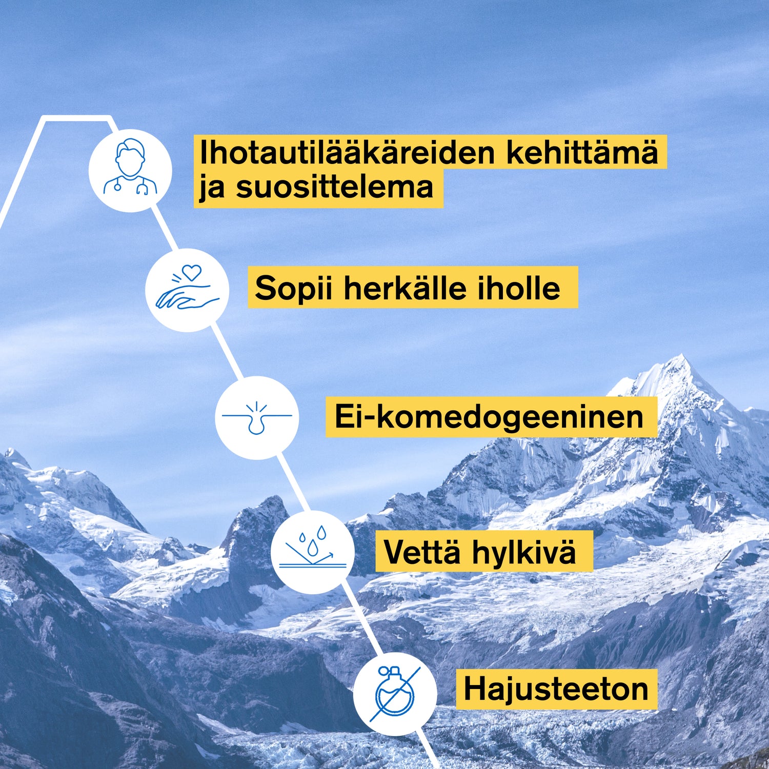 Uriage Bariesun 100 Extreme Protective Fluid SPF50+ aurinkosuojavoide herkälle iholle