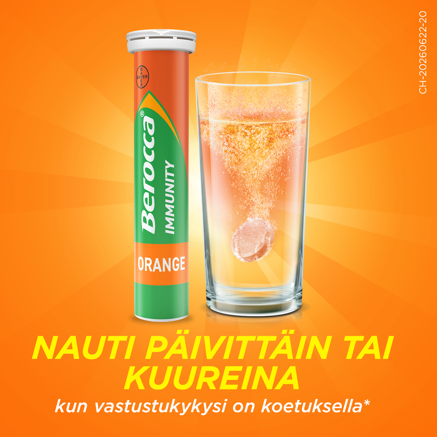 Berocca Immunity poretabletti 30 kpl