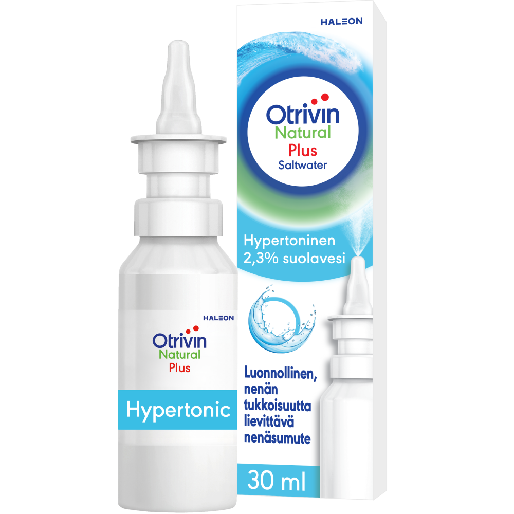 Otrivin Natural Plus Saltwater nenäsumute 30 ml