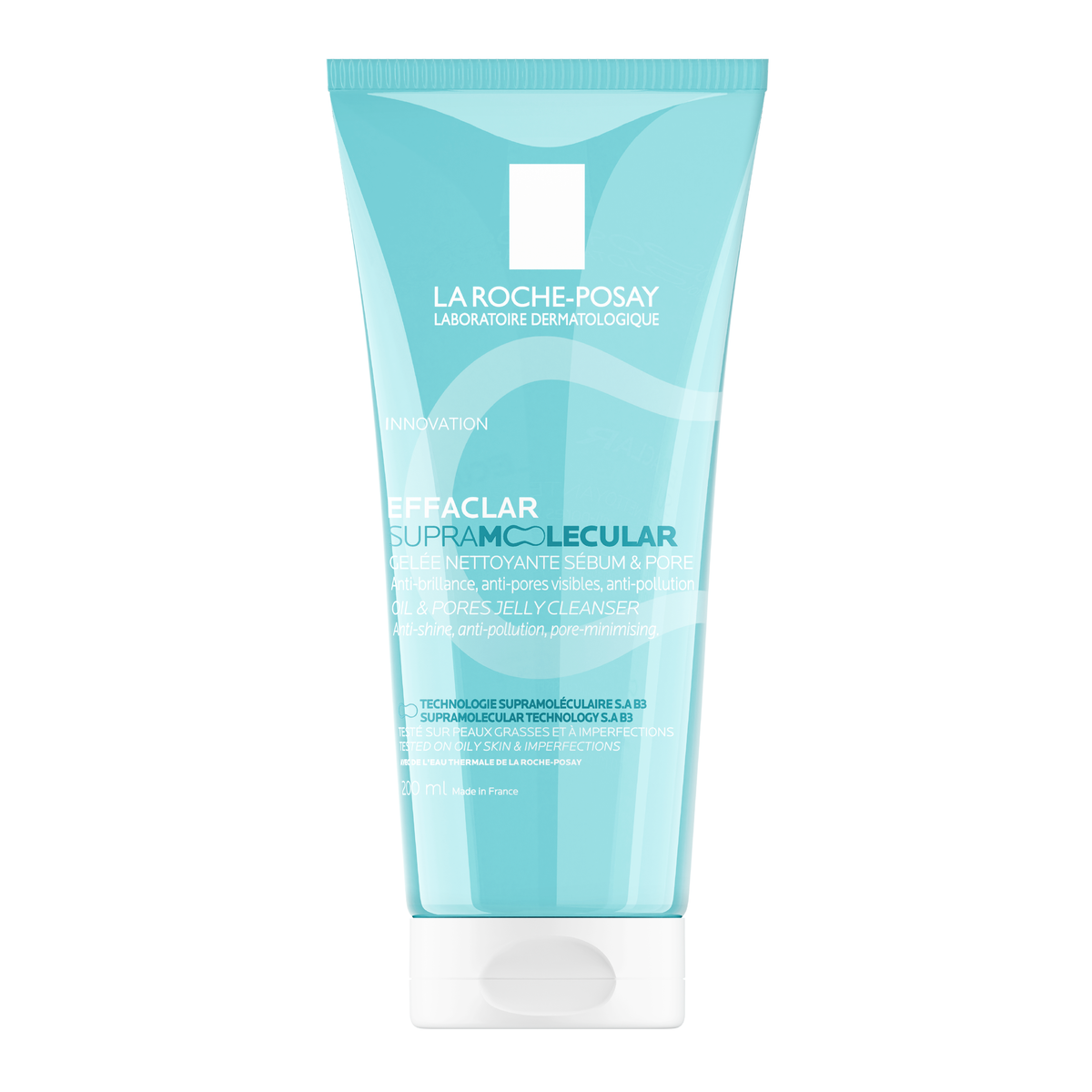 La Roche-Posay Effaclar Supramolecular Oil & Pores Cleansing Gel 200 ml - puhdistusgeeli rasvaiselle iholle