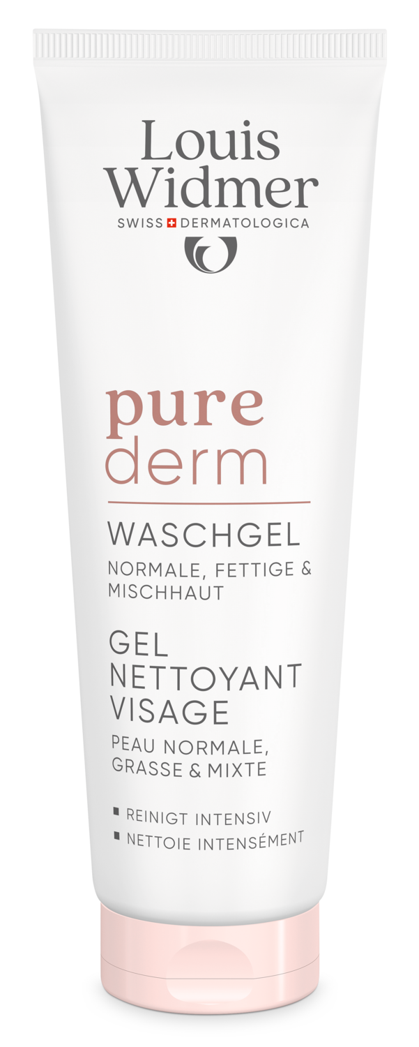 Louis Widmer Purederm Facial Wash Gel Hajusteeton