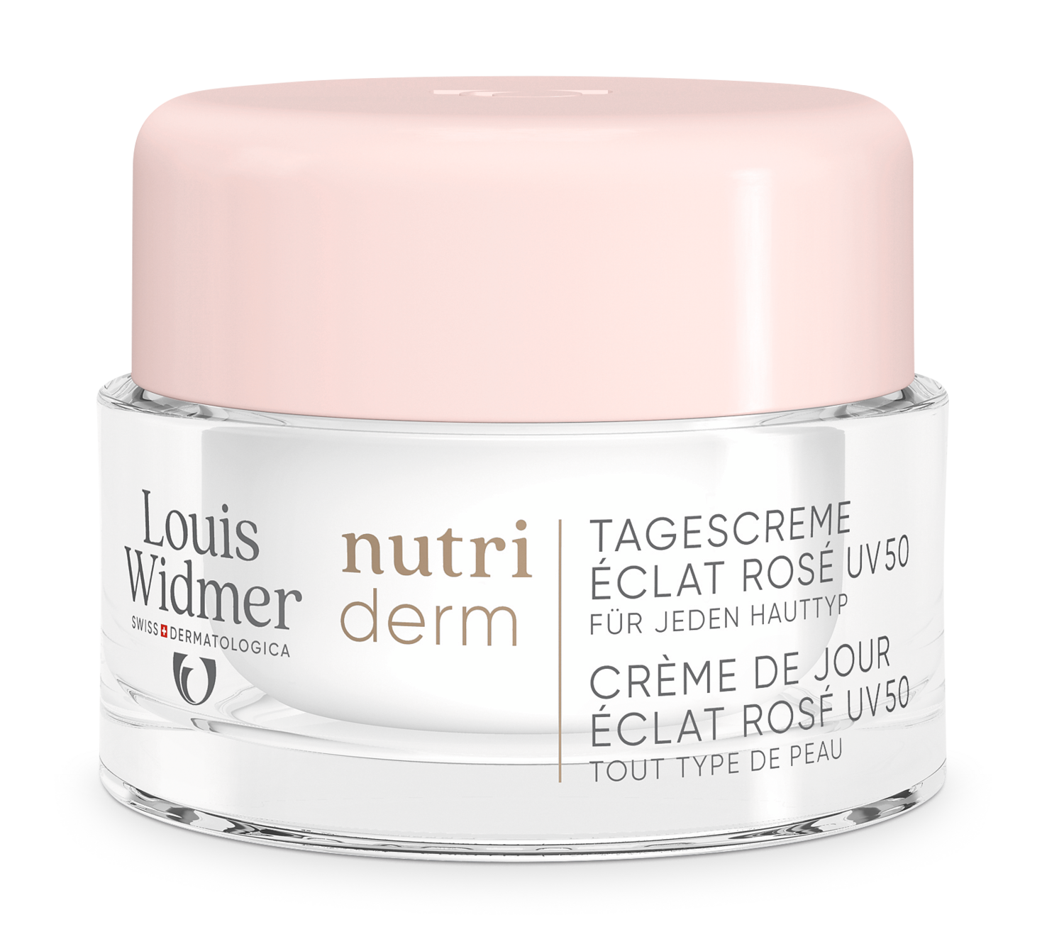 Louis Widmer Nutriderm Day Cream Eclat Rose UV50 50 ml