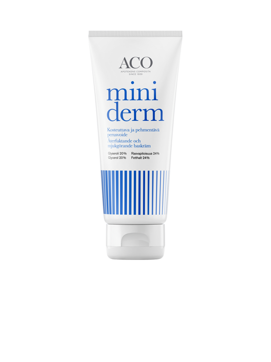 Miniderm 20% emulsiovoide 100 g – Apteekkiplus.fi