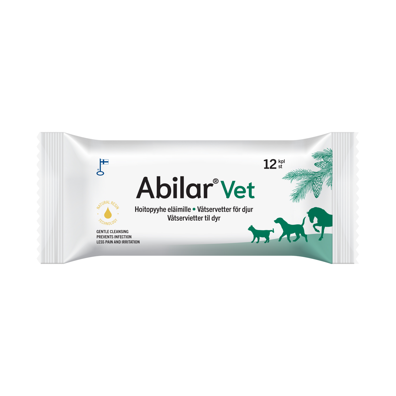 Abilar Vet Hoitopyyhe eläimille
