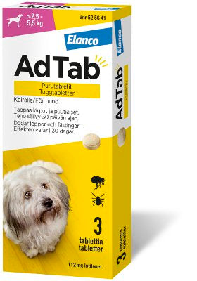 AdTab purutabletit koiralle 3 tabl