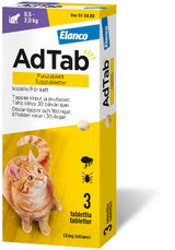 AdTab purutabletit kissalle 3 tabl