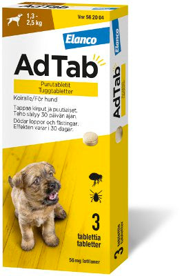 AdTab purutabletit koiralle 3 tabl