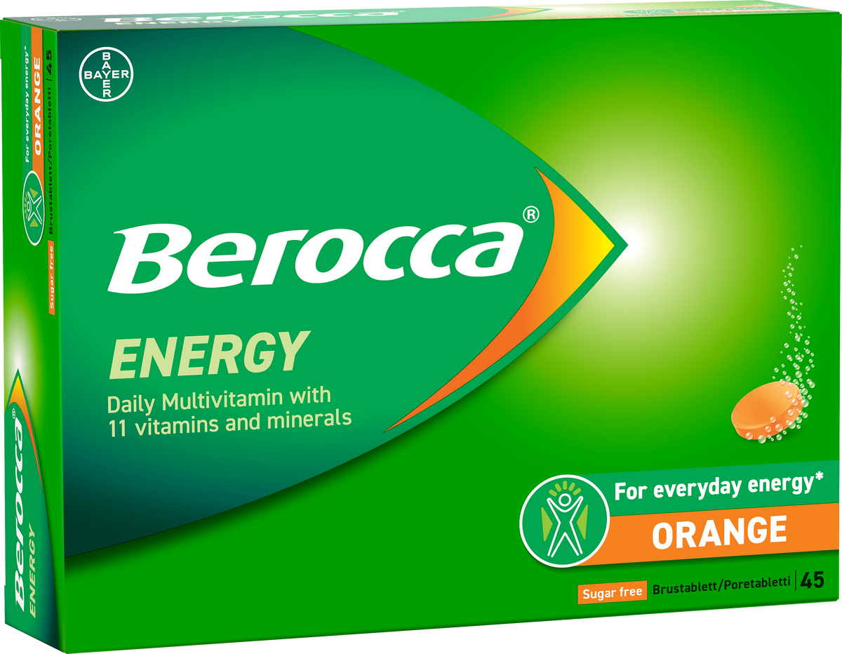 Berocca Energy Orange poretabletti -eri kokoja