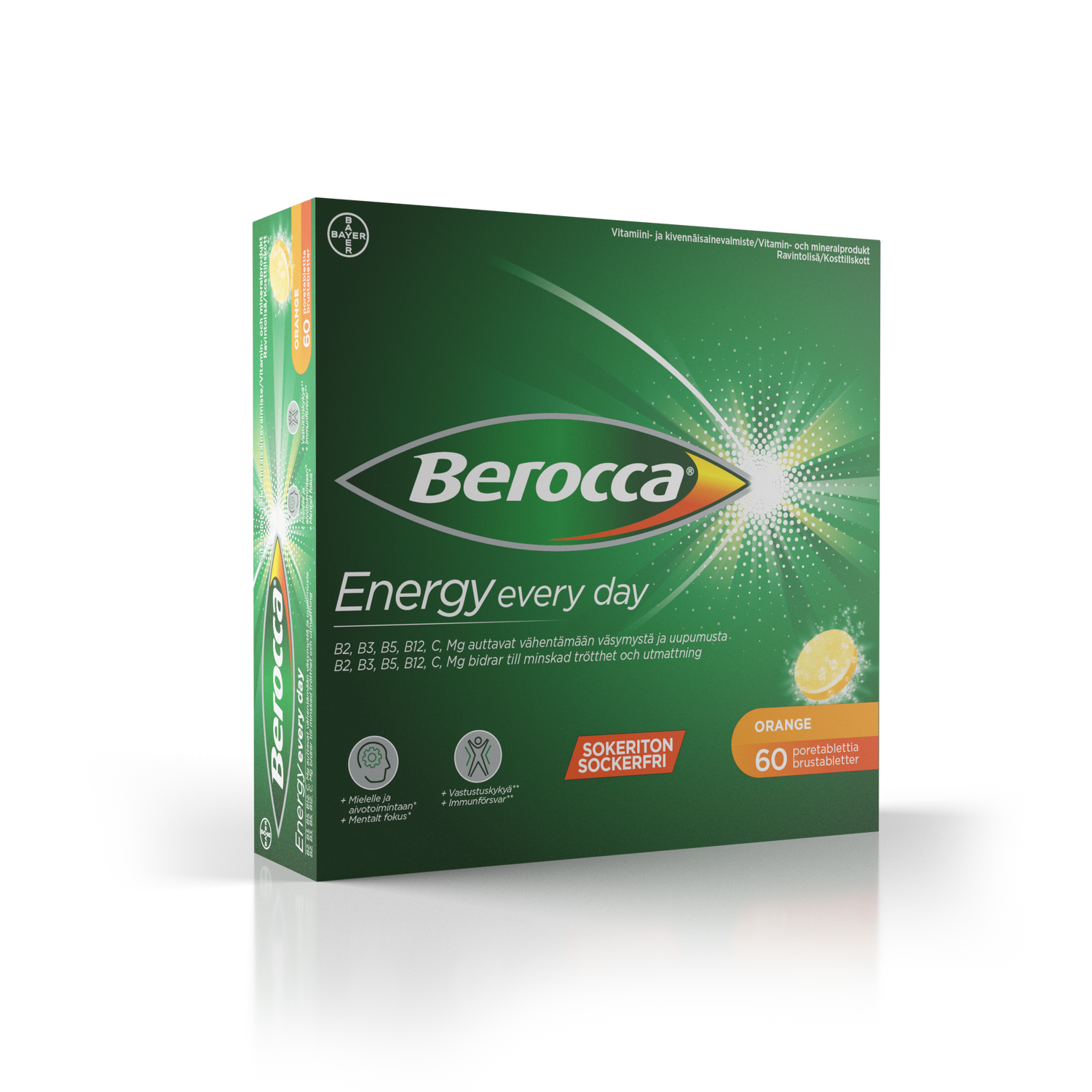 Berocca Energy Orange poretabletti 60 tbl.