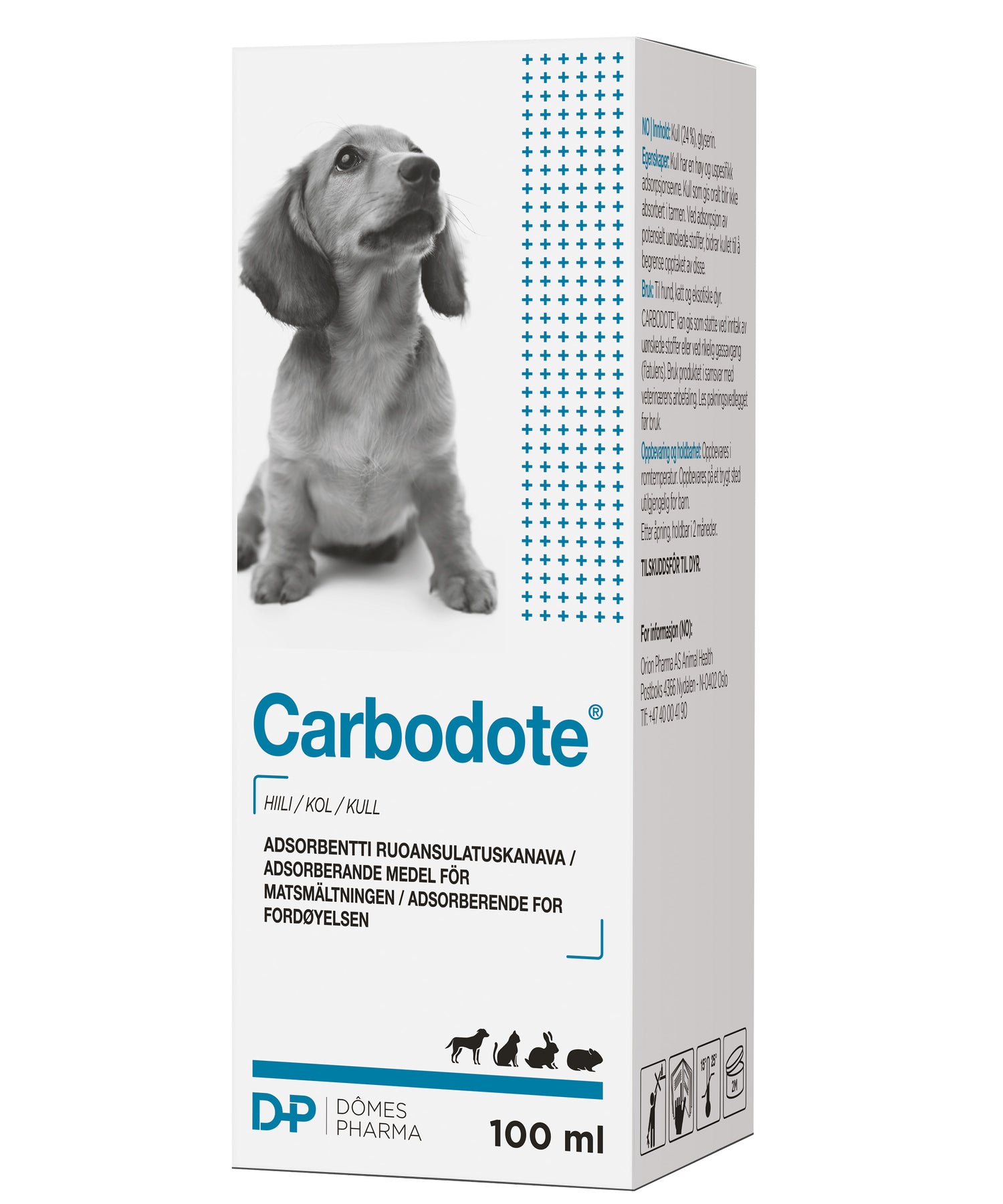Carbodote oraalisuspensio 100 ml