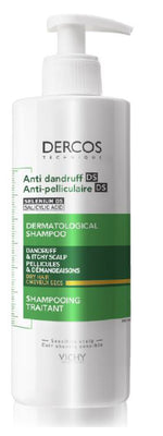 Vichy Dercos Anti-dandruff shampoo normaaleille ja kuiville hiuksille