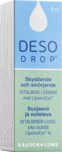 Desodrop® – lievittää oireita silmätulehduksen ja -infektion yhteydessä 8 ml