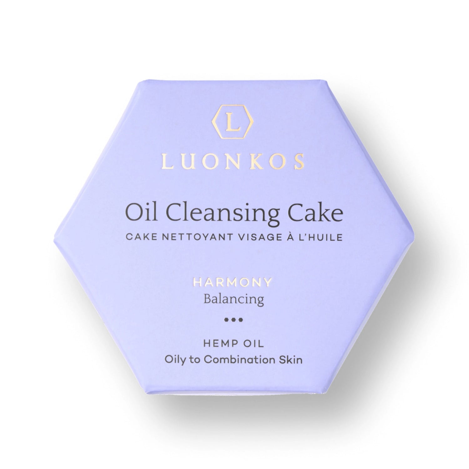 Luonkos Harmony Facial Oil Cleansing Cake 55 g - öljypuhdistuskakku rasvoittuvalle iholle
