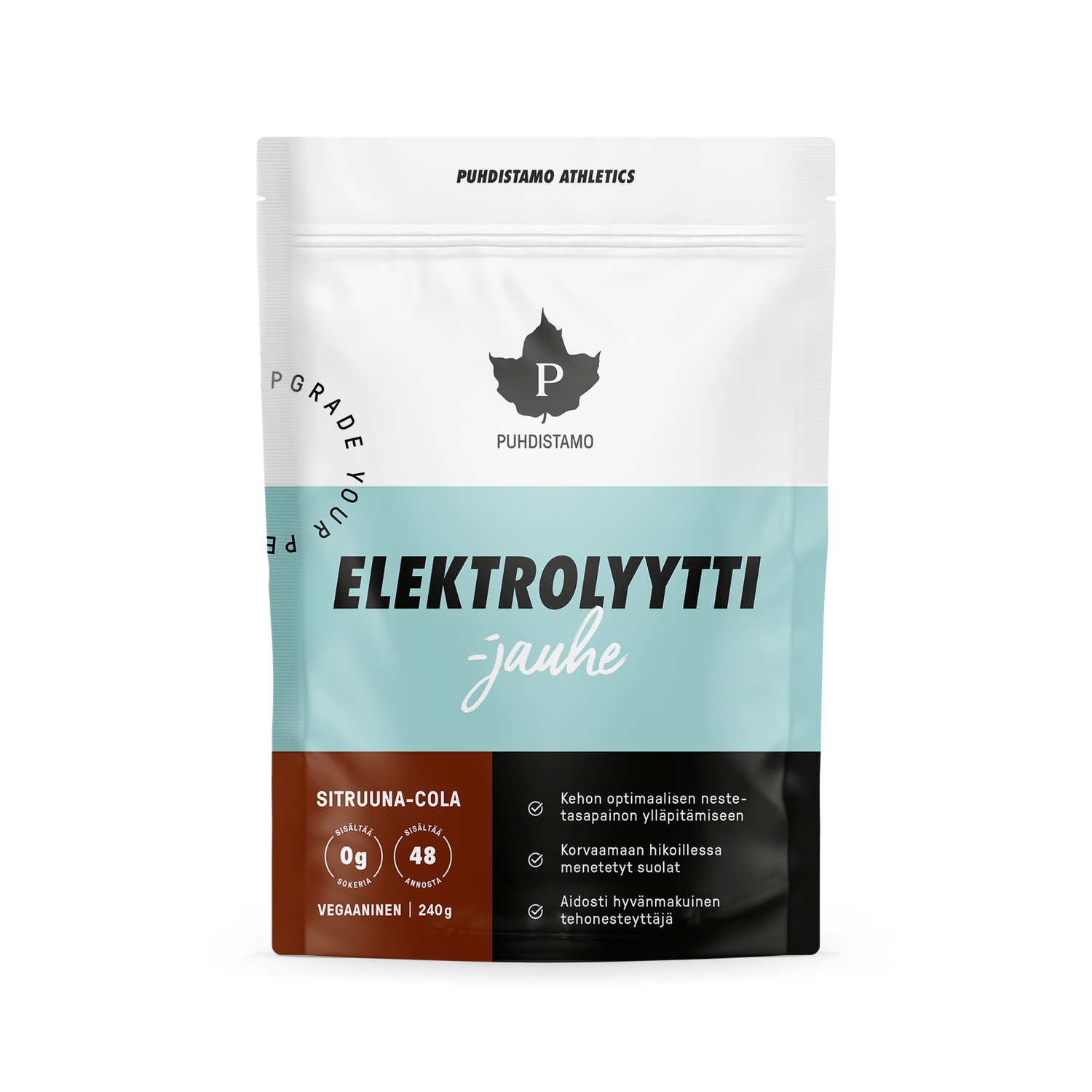 Puhdistamo Elektrolyyttijauhe Sitruuna Cola 240 g