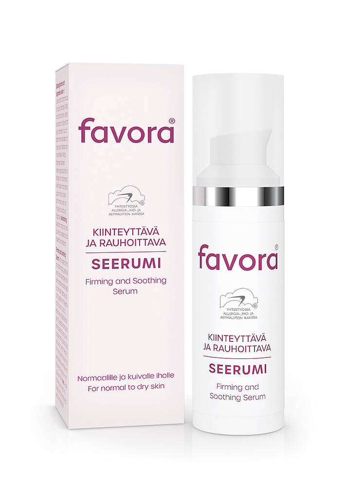 Favora Kiinteyttävä ja rauhoittava seerumi 30 ml