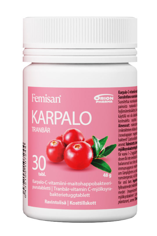 Femisan Karpalo 30 purutabl.