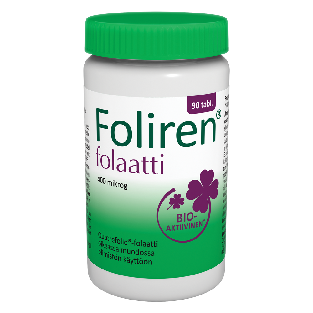 Foliren Folaatti 400 mikrog