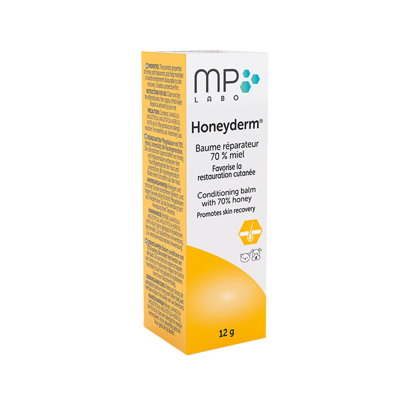 Honeyderm® - hoitava 70% hunajaa sisältävä voide koirille ja kissoille 12 g