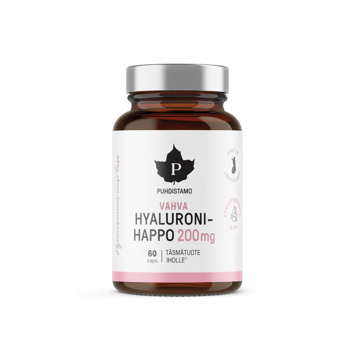 Puhdistamo Vahva Hyaluronihappo 200 mg 60 kaps