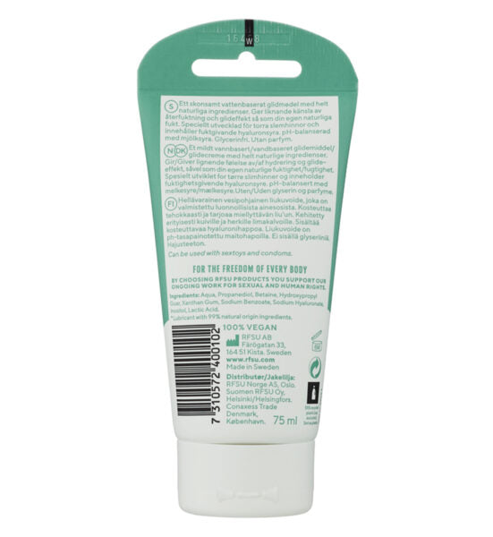 RFSU Natural moist liukuvoide 75 ml