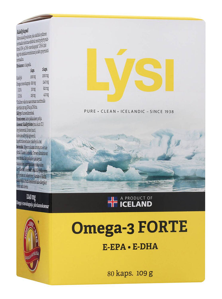 Lysi Omega-3 Forte 80 kaps