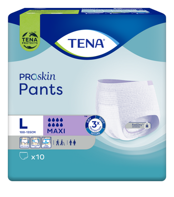 TENA ProSkin Pants Maxi L 10 kpl